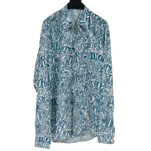SHAWN X DIOR All Over Print Button Down