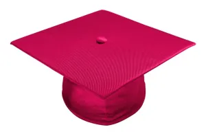 Shiny Red Bachelors Graduation Cap - College & University