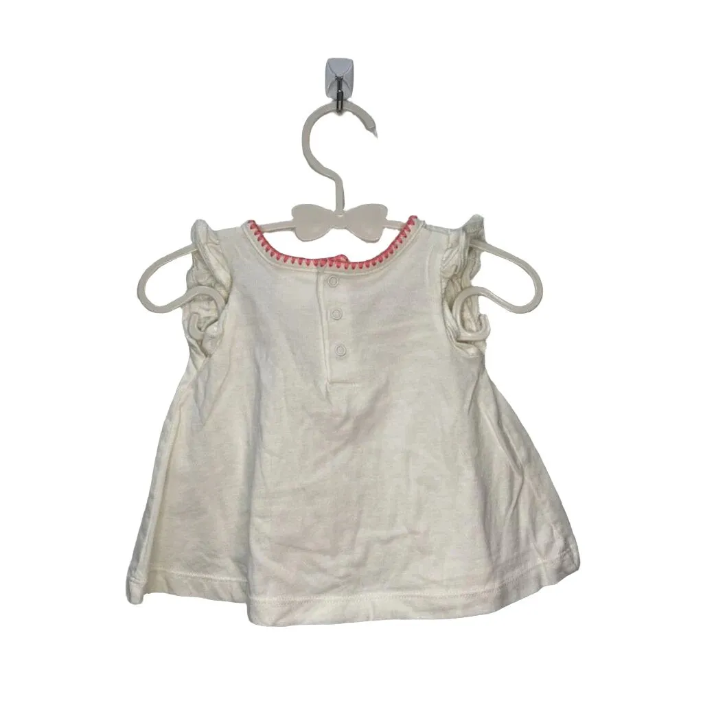 Sleeveless Dress / Embroidered Llamas
