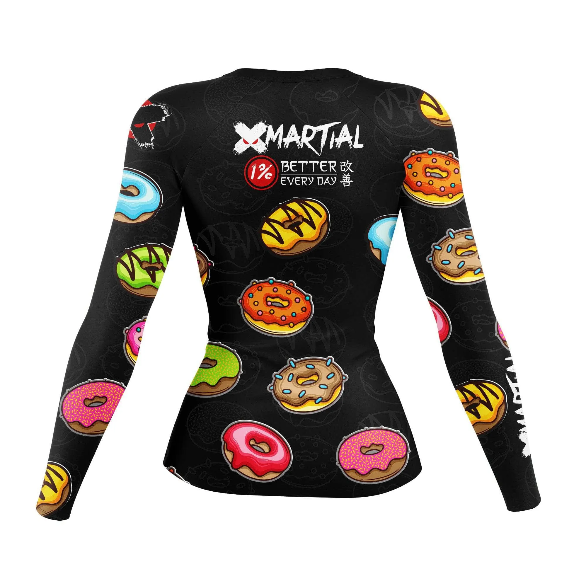 Sprinkled Donuts  Women's BJJ Rash Guard