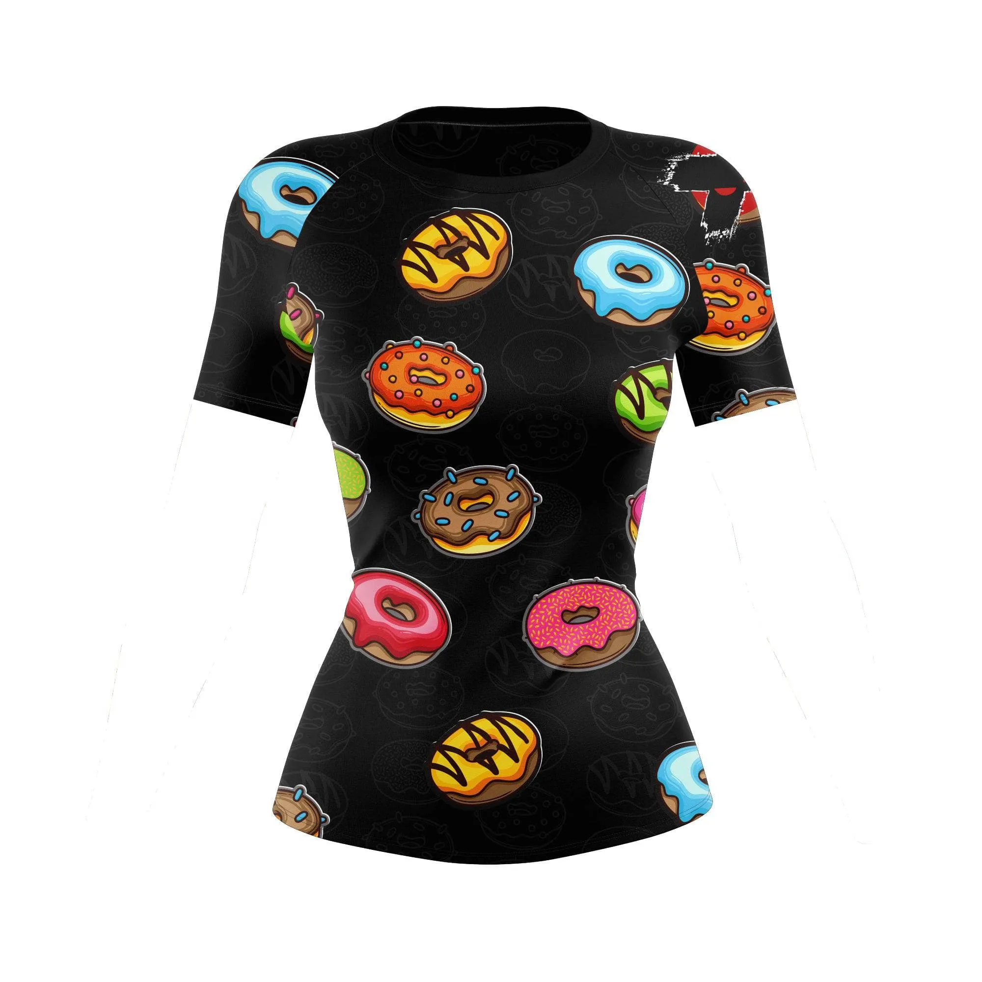 Sprinkled Donuts  Women's BJJ Rash Guard