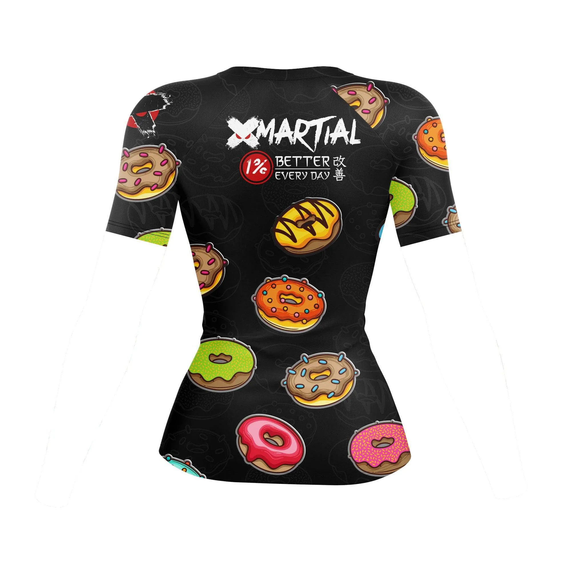 Sprinkled Donuts  Women's BJJ Rash Guard