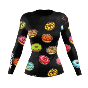 Sprinkled Donuts  Women's BJJ Rash Guard