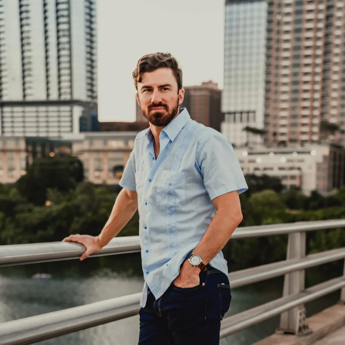 Texas Standard Tejas Guayabera - Men's
