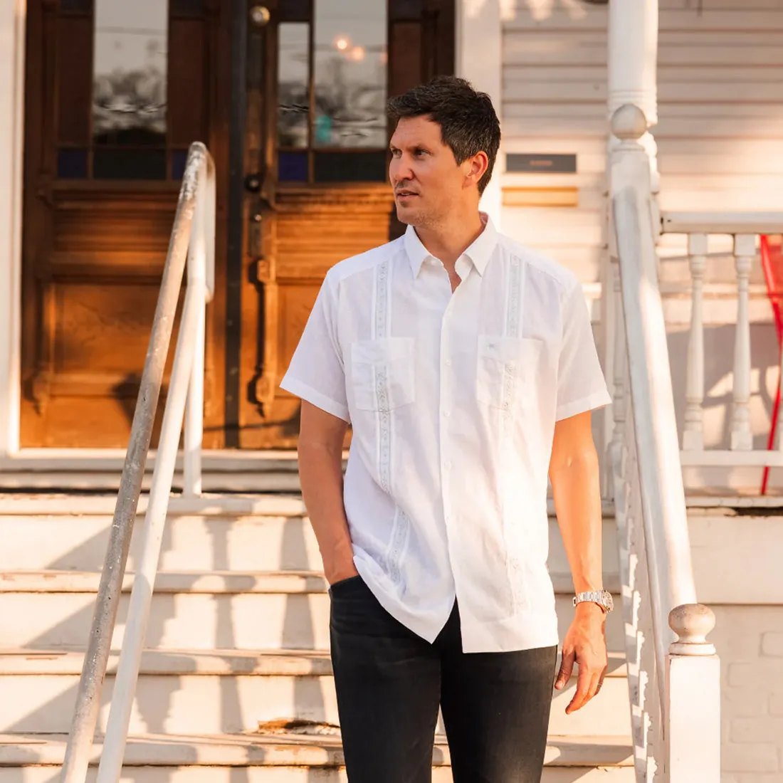 Texas Standard Tejas Guayabera - Men's