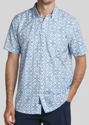 Tie One On Men's Button Down | White