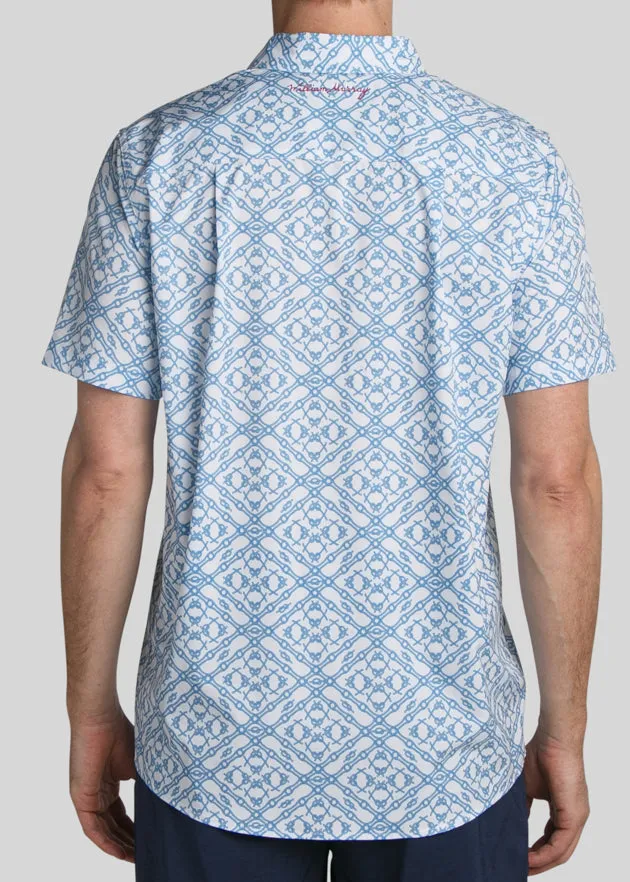 Tie One On Men's Button Down | White