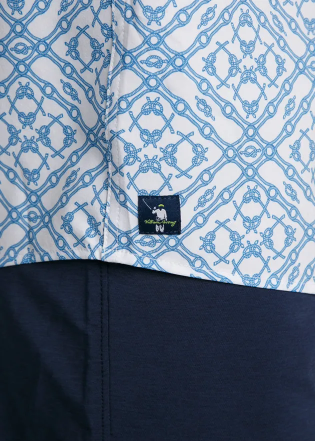 Tie One On Men's Button Down | White