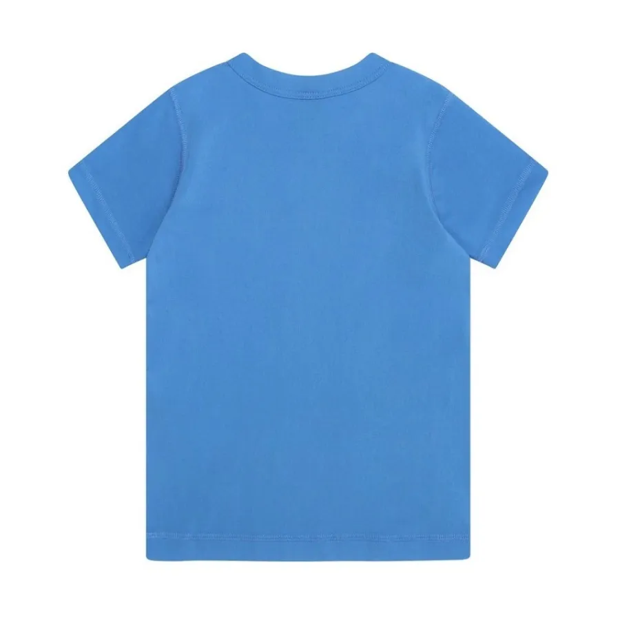 Tom & Teddy Boys Rash Tops Short Sleeves MRBSS-J- Marine Blue