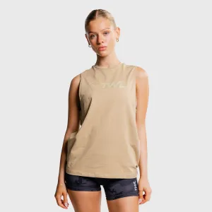 TWL - WOMEN'S EVERYDAY MUSCLE TANK - SAND