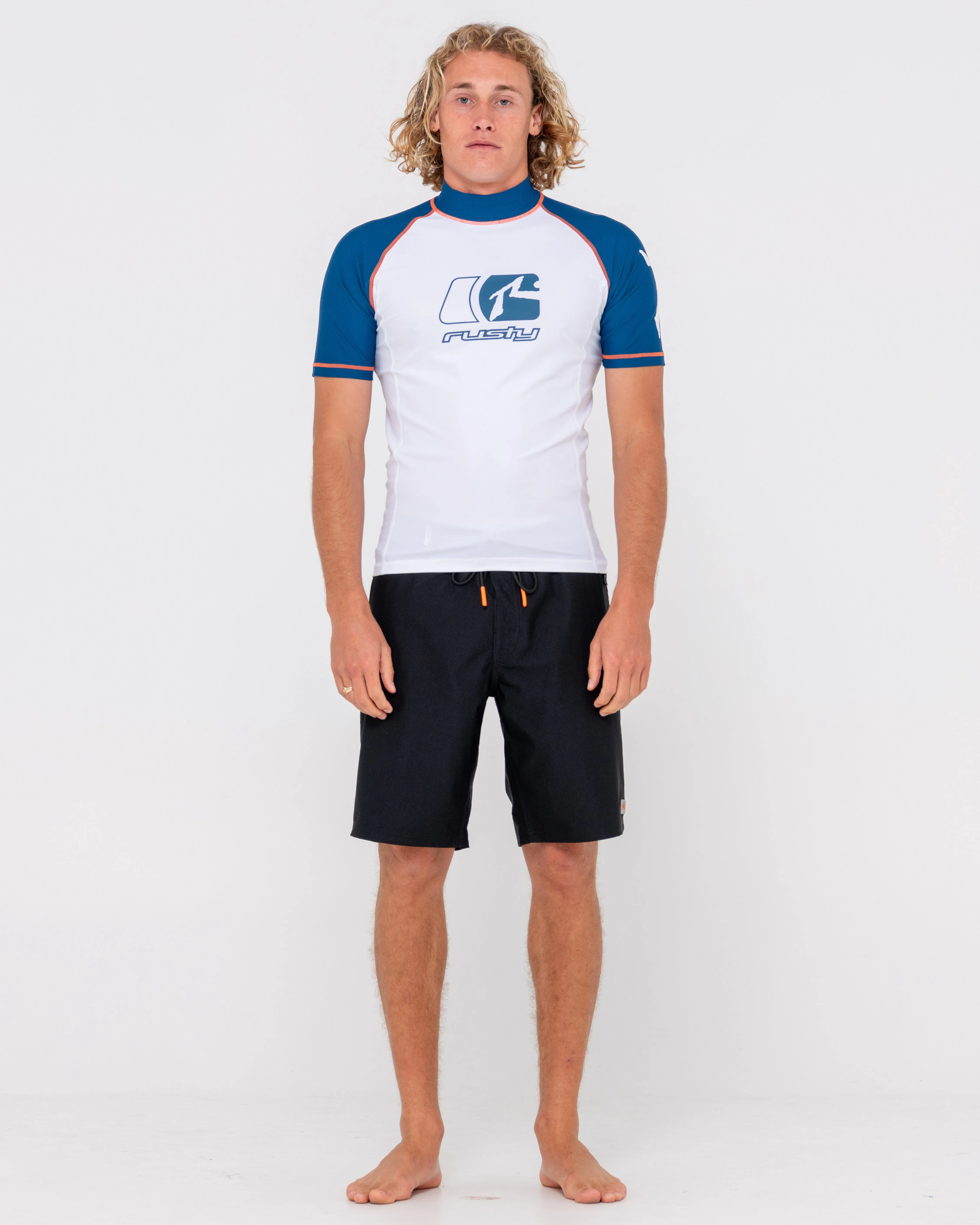 Y2shay Printed Short Sleeve Rash Vest
