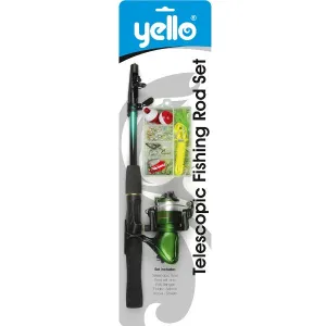Yello Telescopic Fishing Rod Set