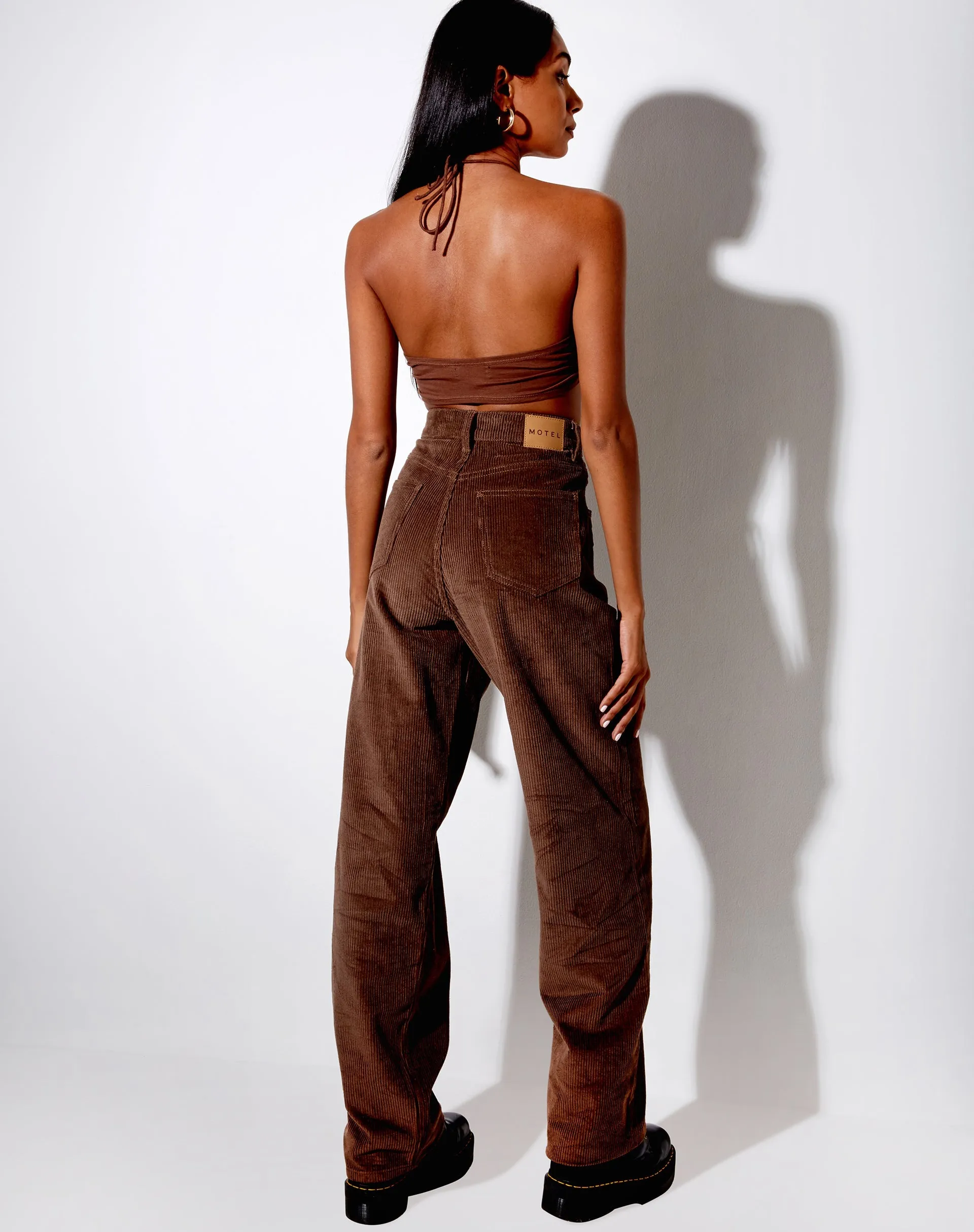 Yessa Crop Top in Cocoa